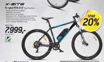Thansen Elcykler mtb 27,5 tilbud