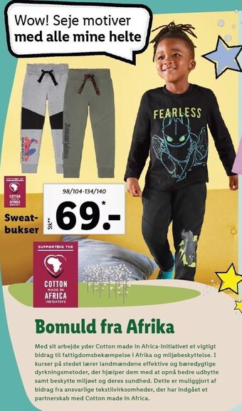 Lidl Sweatbukser tilbud