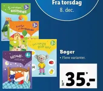 Lidl Bøger tilbud