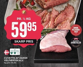 MENY Cuvette af dansk velfærdskalv tilbud