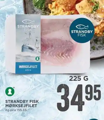 MENY Strandby fisk mørksejfilet tilbud