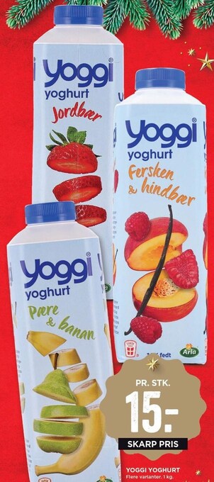 MENY Yoggi yoghurt tilbud