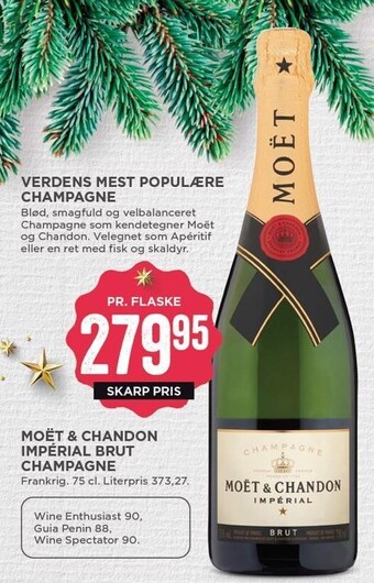 MENY Moët & chandon impérial brut champagne tilbud