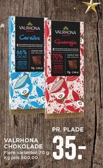 MENY Valrhona chokolade tilbud