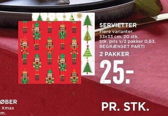MENY Servietter tilbud