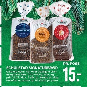 MENY Schulstad signaturbrød tilbud