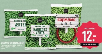 MENY Gestus grøntsager tilbud