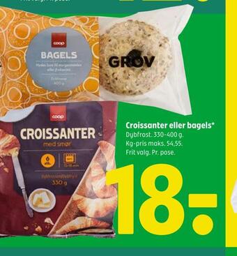 Croissanter eller bagels