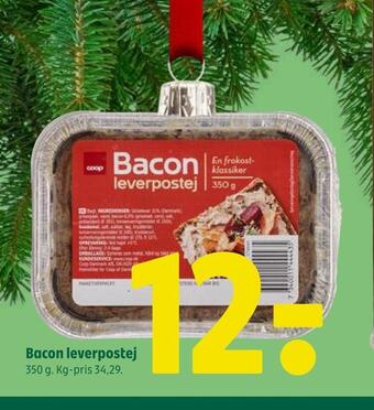 Coop 365 Bacon leverpostej tilbud