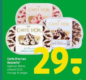 Coop 365 Carte d'or les desserts tilbud