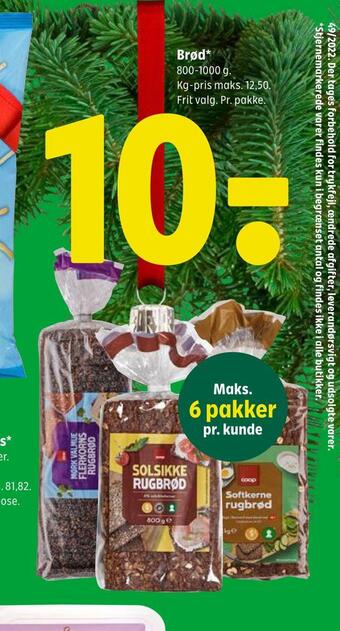 Coop 365 Brød tilbud