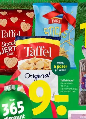 Coop 365 Chips tilbud