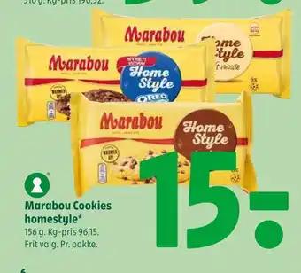 Coop 365 Marabou cookies homestyle tilbud
