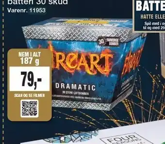 Harald Nyborg Batteri 30 skud tilbud