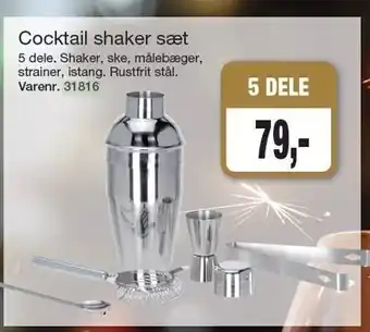Harald Nyborg Coctail shaker sæt tilbud