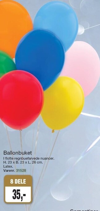 Harald Nyborg Ballonbuket tilbud