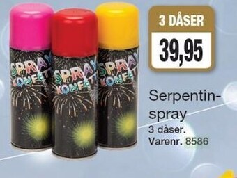 Harald Nyborg Serpentinspray tilbud