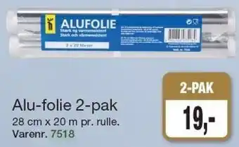 Harald Nyborg Alu-folie tilbud