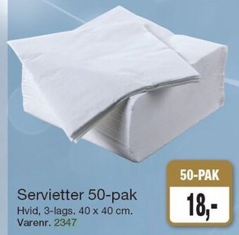 Harald Nyborg Servietter tilbud