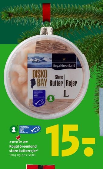 Coop 365 Royal greenland rejer tilbud