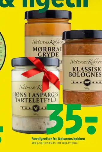 Coop 365 Naturens køkken færdigretter tilbud