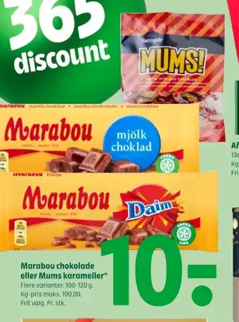 Mums! karameller