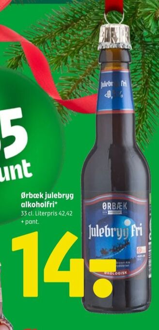 Julebryg fri øl - alkoholfri