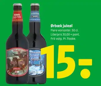 Juleøl 2015 specialøl