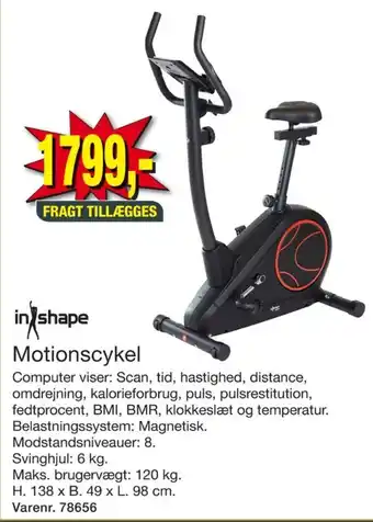 Harald Nyborg In shape motionscykel tilbud