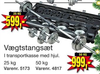 Harald Nyborg Kilberry vægtstang tilbud