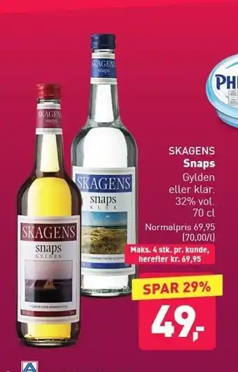 ALDI Snaps tilbud