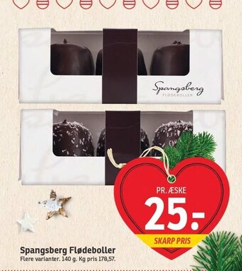 SPAR Spangsberg flødeboller tilbud