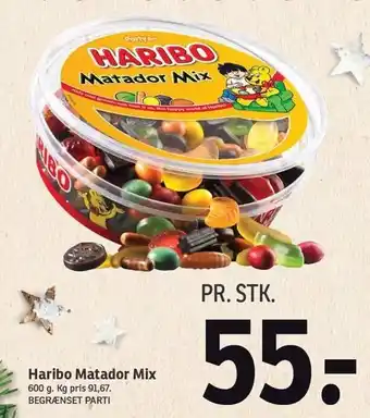 SPAR Haribo matador mix tilbud