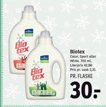 SPAR Biotex tilbud