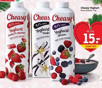 SPAR Cheasy yoghurt tilbud