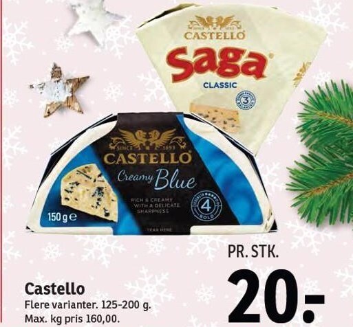 Castello tilbud hos SPAR