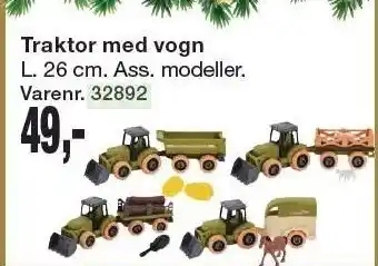 Harald Nyborg Traktor med vogn tilbud