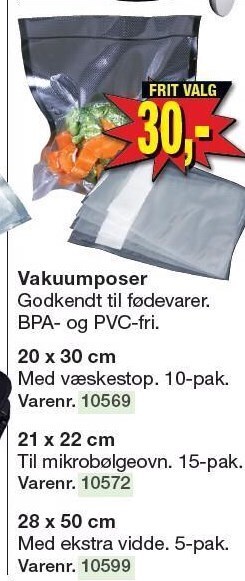 Harald Nyborg Vakuumposer tilbud