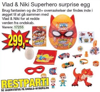 Vlad & niki superhero surprise egg