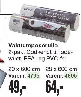 Harald Nyborg Vakuumposerulle tilbud