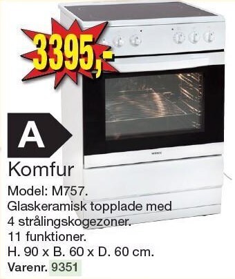 Harald Nyborg Komfur tilbud