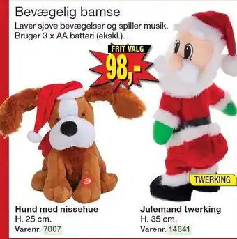 Bevægelig bamse