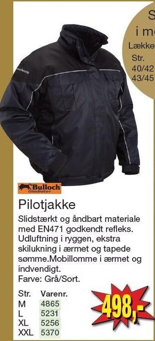 Harald Nyborg Pilotjakke tilbud