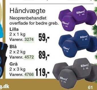 Harald Nyborg Håndvægte tilbud