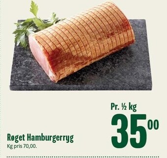 Min Købmand Røget hamburgerryg tilbud