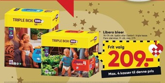Bilka Libero bleer tilbud