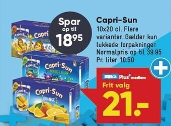 Bilka Capri-sun tilbud