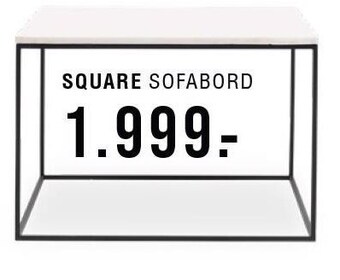 Ilva Square sofabord tilbud