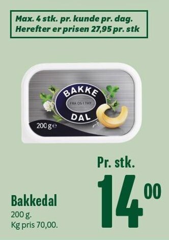 Min Købmand Bakkedal tilbud