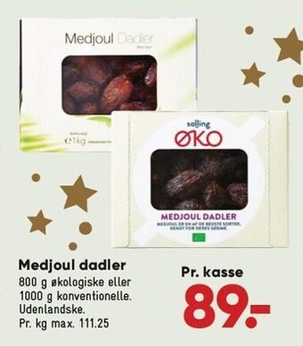 Bilka Medjoul dadler tilbud